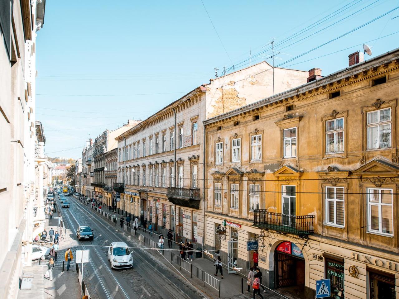 Art Deco Central Rooms Львов Экстерьер фото